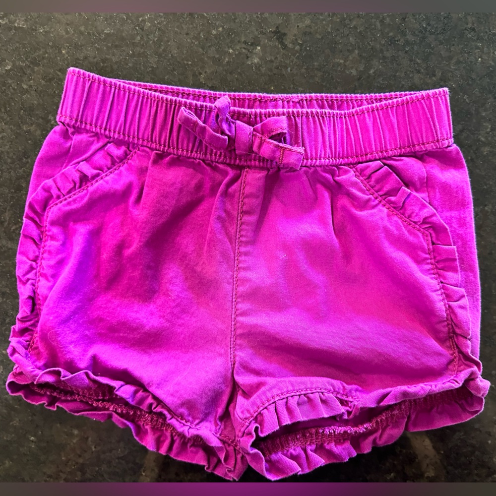 Jumping beans purple shorts 18m